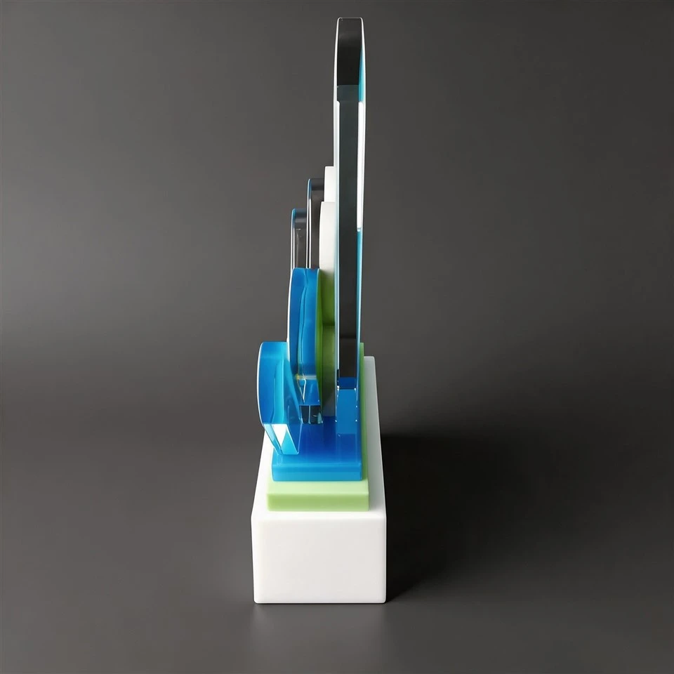 Crystal Marble Corporate Award Trophy best